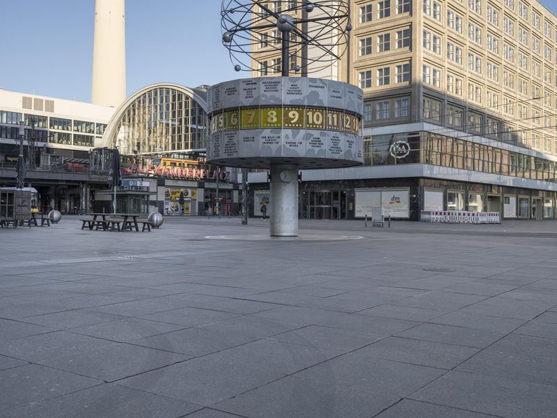 Berlin Cityscape: A Metropolitan Area with Unique Urban Design HDRi