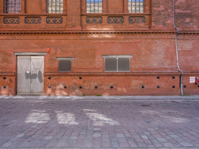 Berlin, Germany: Brick Wall Building HDRi Maps and Backplates
