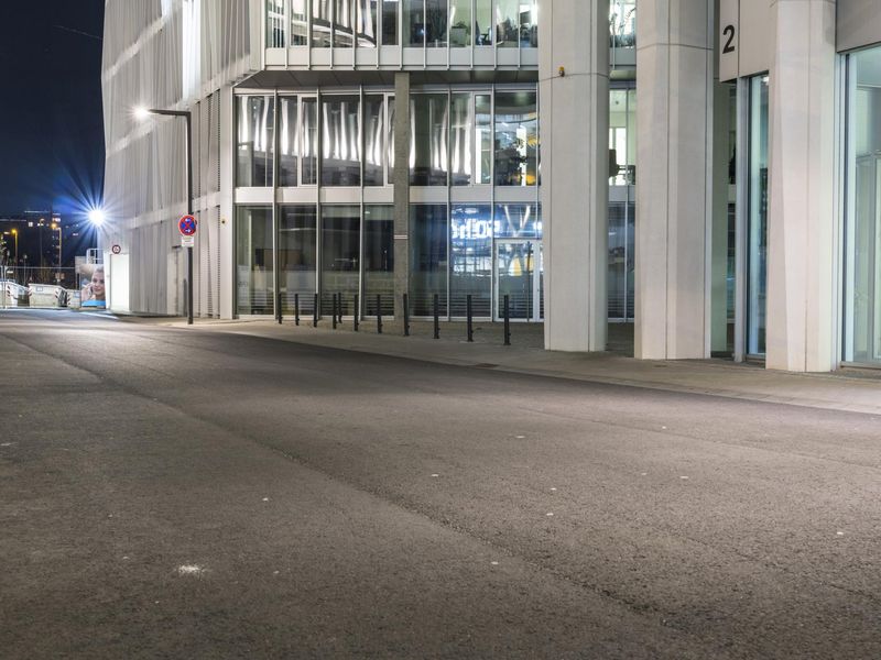 Berlin, Germany: Empty City Street HDRi Maps and Backplates