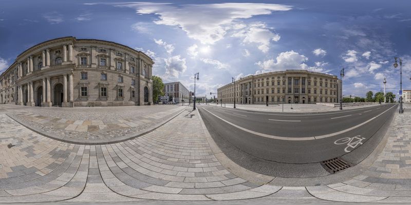 Berlin's Round Building: A Modern Architectural Marvel HDRi Maps and ...