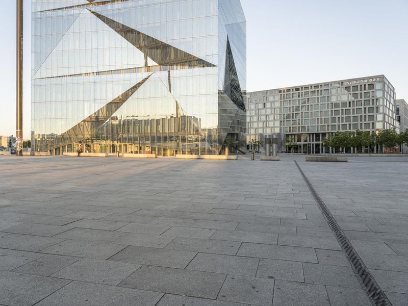 Berlin's Urban Design: Triangular Building HDRi Maps and Backplates
