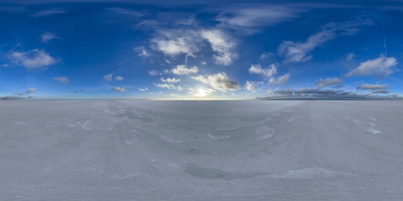 The Vastness of Bolivia's Salt Flats Under a Sunny Sky HDRi Maps and ...