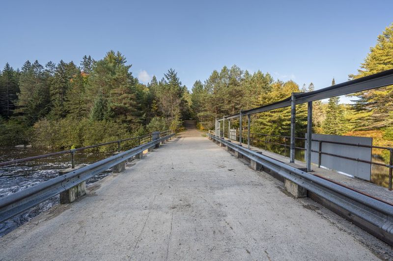 Bridge Stream Among Trees on Forest Path in Ontario HDRi Maps and ...