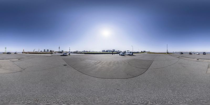 Germany's Cityscape of Modern Architecture HDRi Maps and Backplates