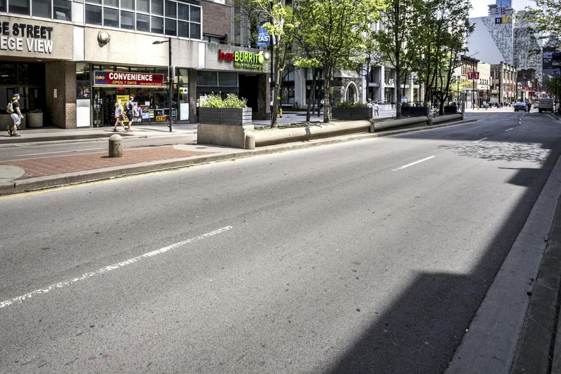 Urban Road in Toronto, Ontario, Canada HDRi Maps and Backplates