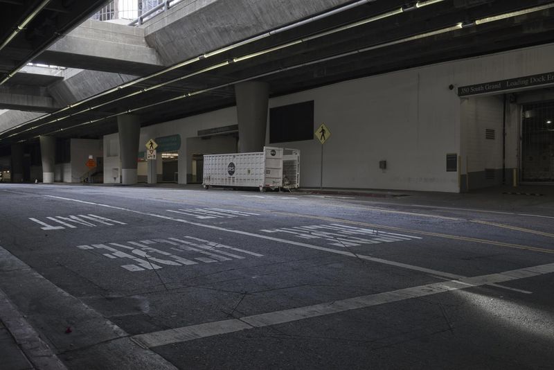 California A Bridge Road with Asphalt and Light HDRi Maps and Backplates