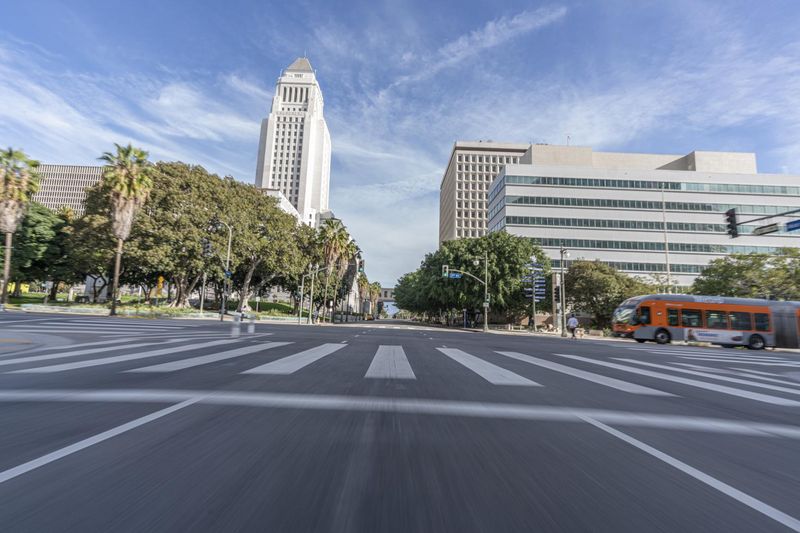 California City Downtown Urban Design HDRi Maps and Backplates