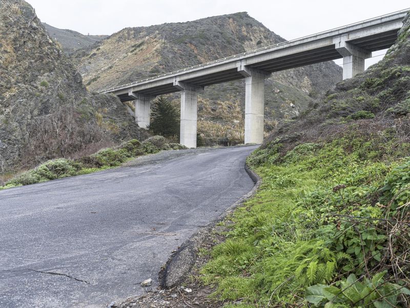 California Highway: Marvels of Architecture under Grey Skies HDRi Maps ...