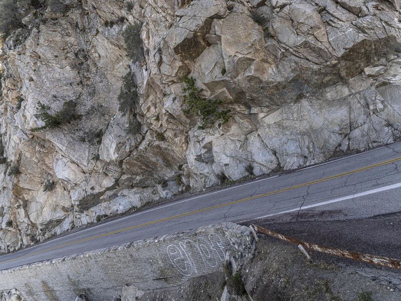 Mountain Road in California at Dawn HDRi Maps and Backplates