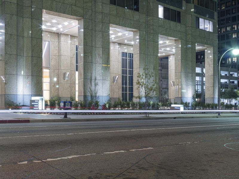 California Urban Design: Office Building with Modern Architecture HDRi ...