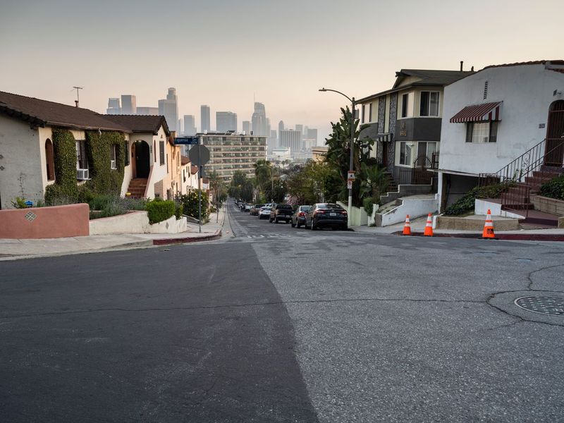 California's Urban Landscape: A Road View HDRi Maps and Backplates