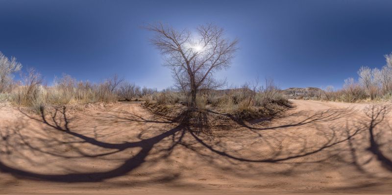 Capitol Reef: Desert Landscape in Utah HDRi Maps and Backplates