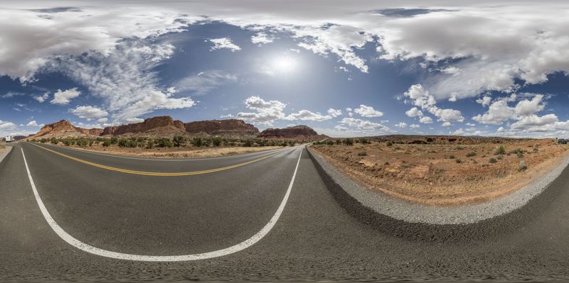 Capitol Reef, Utah: A Captivating Landscape HDRi Maps and Backplates