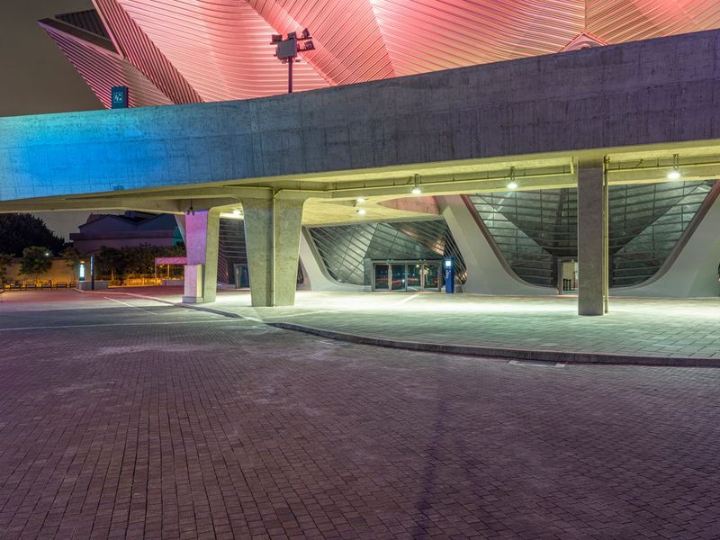 City at Night: Neon Lights and Urban Design HDRi Maps and Backplates