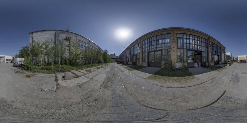 Clear Skies Over Berlin's Urban Landscape HDRi Maps and Backplates