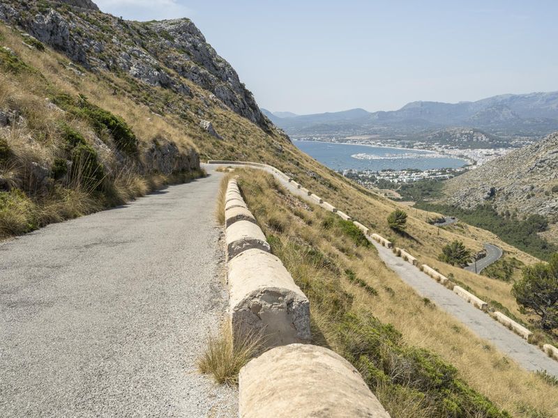 Clear Sky Mountain Landscape in Spain HDRi Maps and Backplates