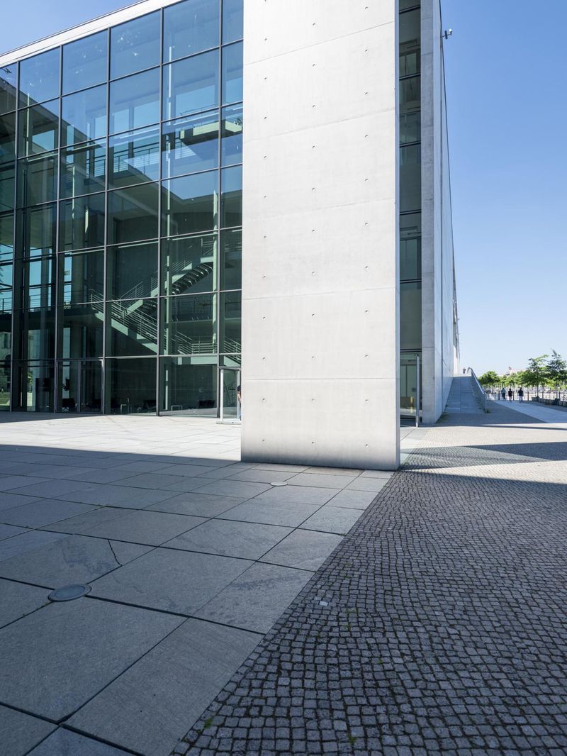 Clear Sky in the Urban Metropolitan Area of Berlin HDRi Maps and Backplates