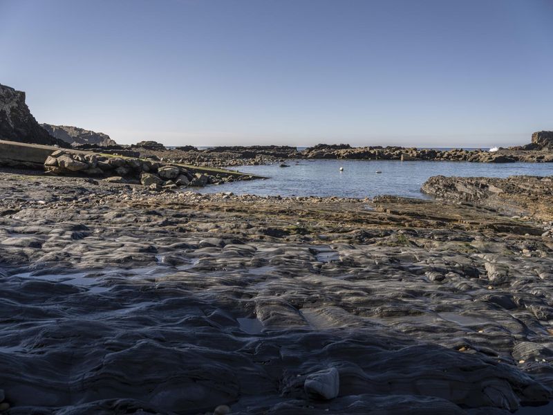 Coastal Landscape in Portugal with Clear Sky and Ocean HDRi Maps and ...