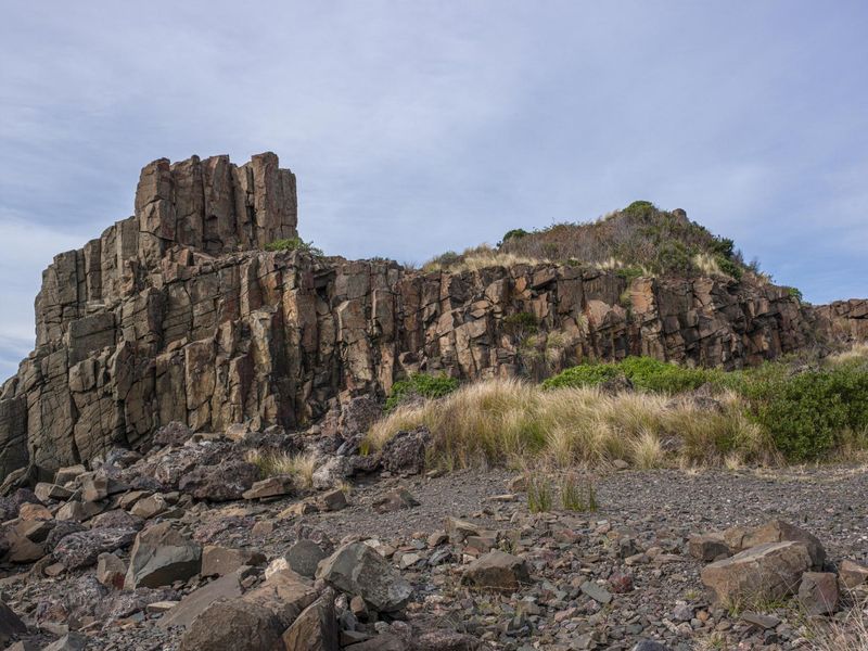 Coastal Landscape with Rocky Outcrop HDRi Maps and Backplates - Landscape With Rocky Outcroppings