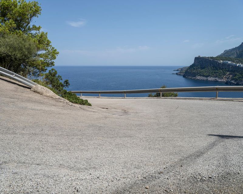 Coastal Road in Spain, Balearic Islands HDRi Maps and Backplates