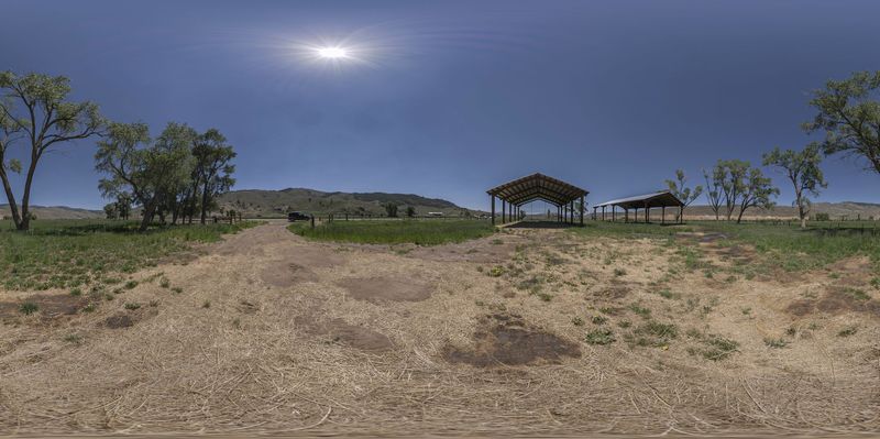 Colorado's Crested Butte: A Rural Landscape HDRi Maps and Backplates