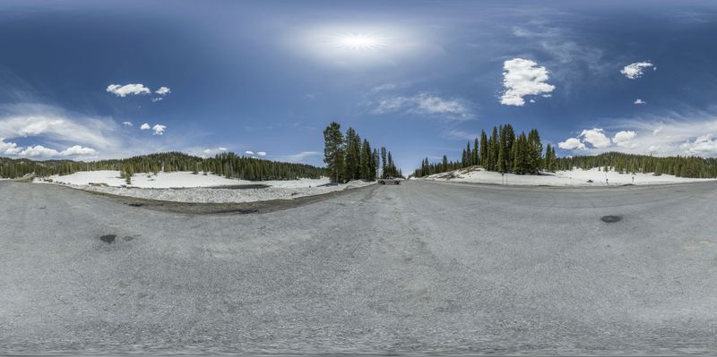 Colorado Landscape: Snow-Covered Mountains and Scenic Views HDRi Maps ...