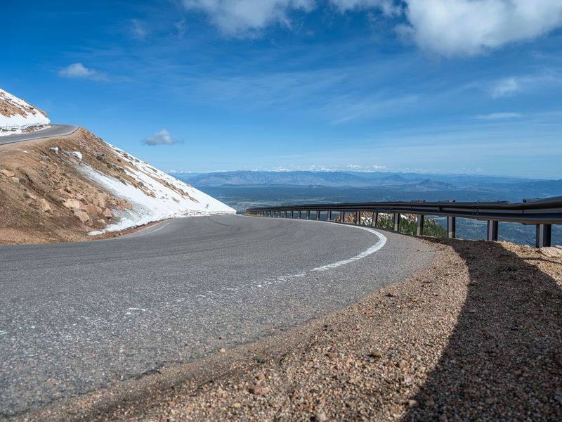 Colorado Mountain Summit: Snowy Landscape Views HDRi Maps and Backplates
