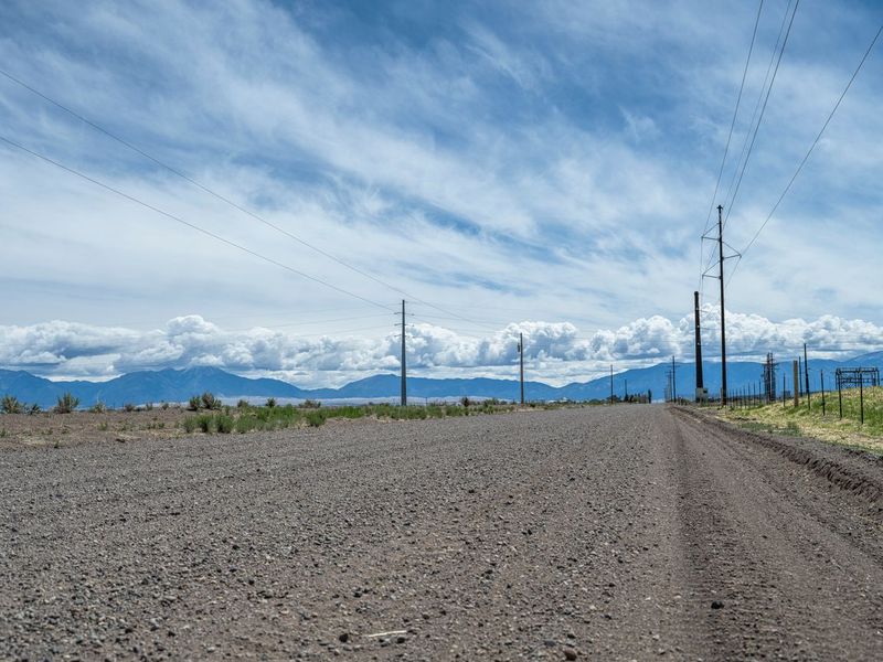 Power Plant and Dirt Road in Colorado HDRi Maps and Backplates