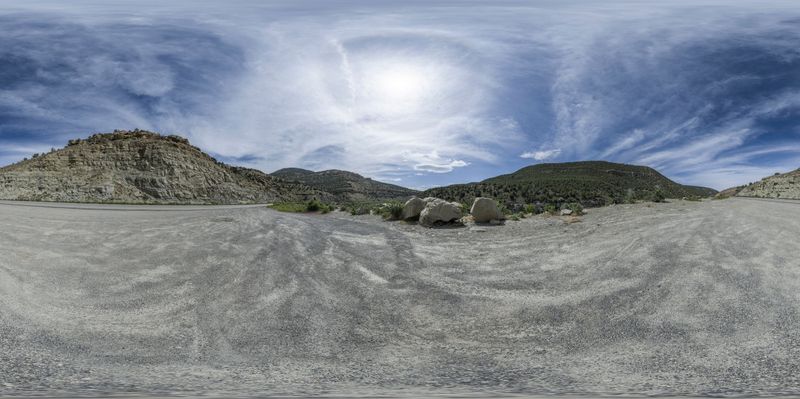 Colorado Road Curves Through Breathtaking Landscape HDRi Maps and ...