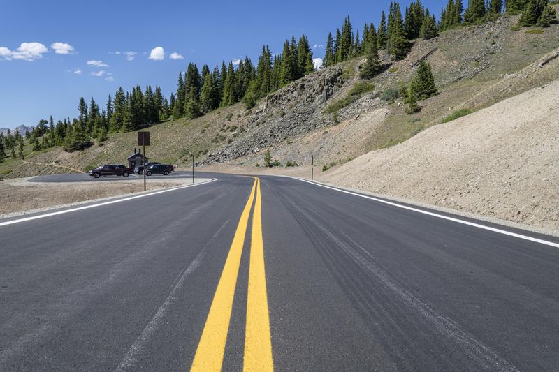 Colorado Road Landscape Under a Clear Sky HDRi Maps and Backplates