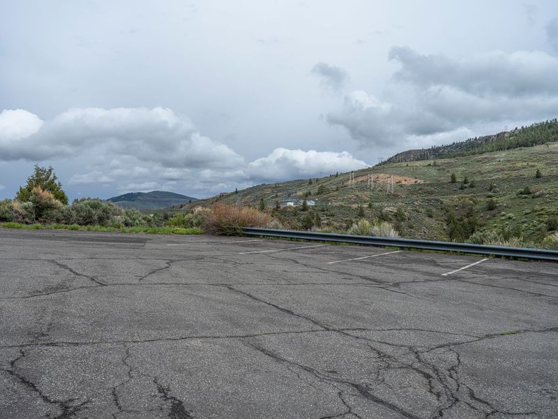 Colorado Road Landscape on a Gloomy Day HDRi Maps and Backplates
