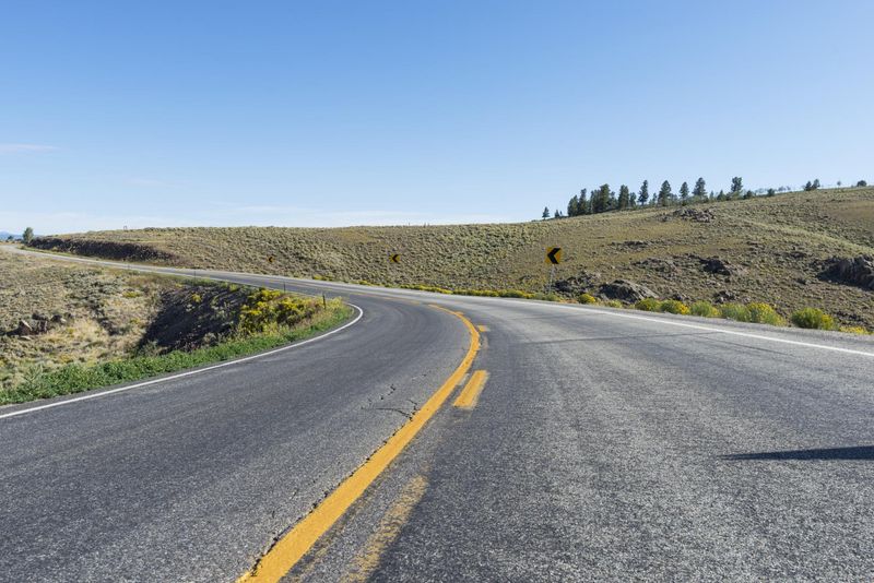 Colorado Road Through Landscape Mountains HDRi Maps and Backplates