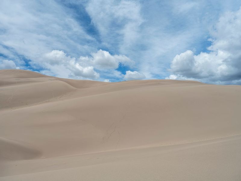 Colorado Sand Dunes National Park Landscape HDRi Maps and Backplates
