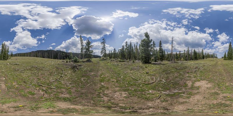 Scenic Landscape in Colorado, USA - HDRi Maps and Backplates