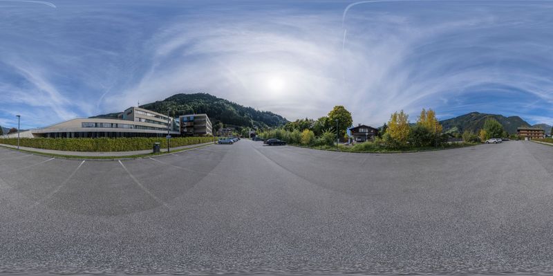 Austrian Asphalt Road - HDRi Maps and Backplates