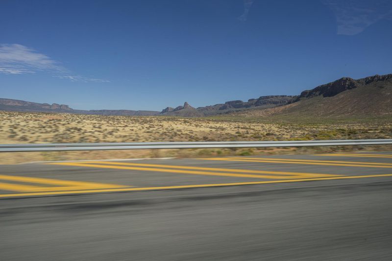 Endless Road through the African Landscape HDRi Maps and Backplates