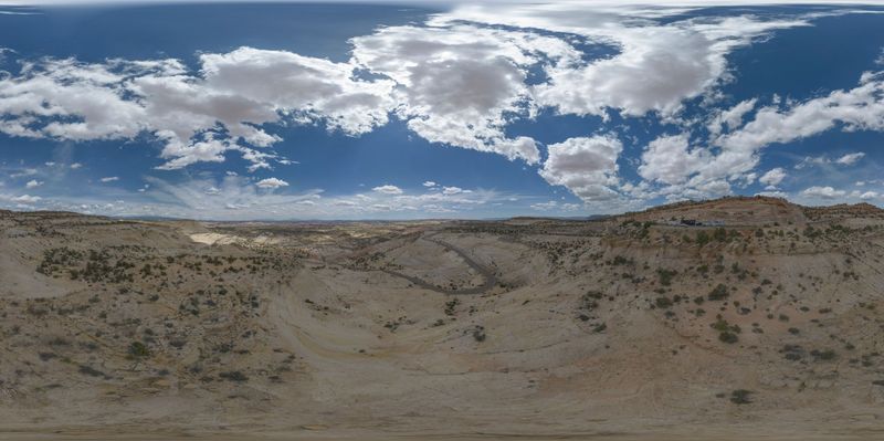 Utah's Road Network: Aerial Views of Open Spaces HDRi Maps and Backplates