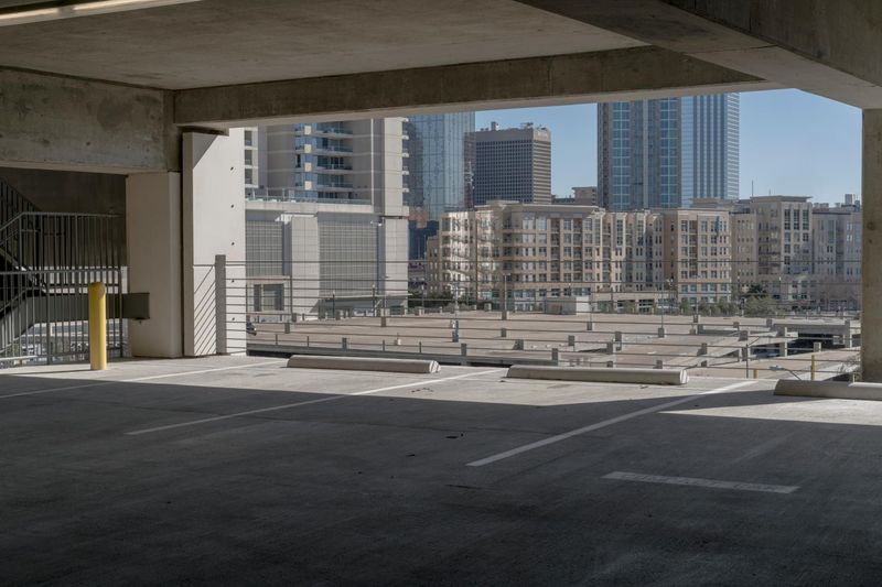 Urban Cityscape of Dallas: Parking Garage - HDRi Maps and Backplates