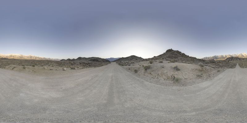 Dawn in Alabama Hills: Off Road Adventures HDRi Maps and Backplates