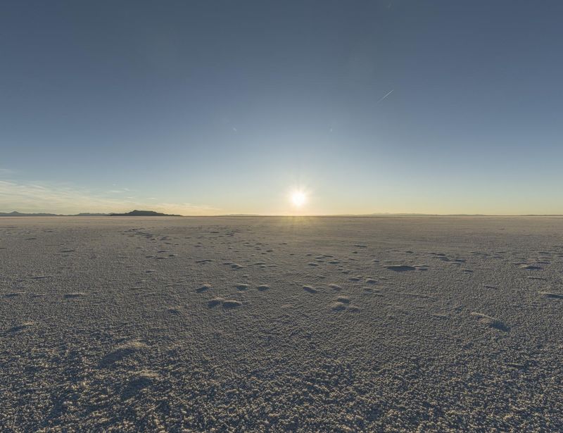 Utah Salt Lake at Dawn HDRi Maps and Backplates