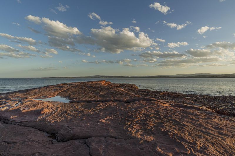 Dawn in Coastal Landscape: A Serene View of Nature HDRi Maps and Backplates