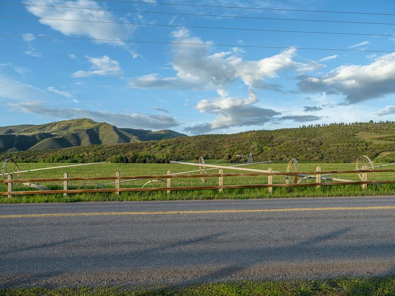 Dawn in Colorado: Rural Landscape with Aspen Trees HDRi Maps and Backplates