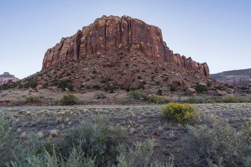 Dawn in the Desert: Mountain Landscape HDRi Maps and Backplates
