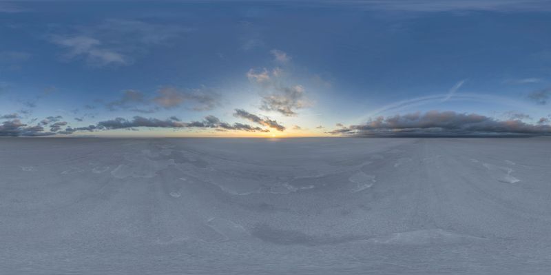 Dawn over Bolivia's Endless Salt Flats HDRi Maps and Backplates