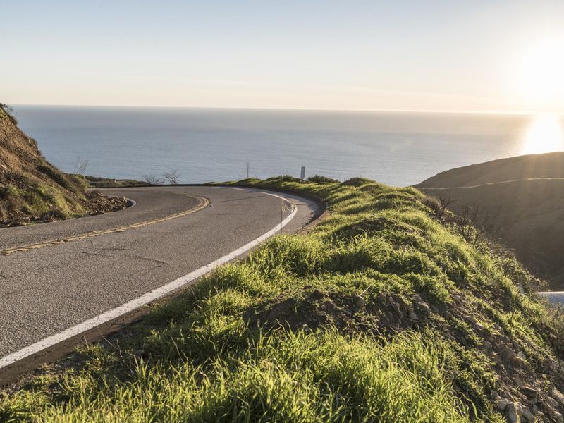 Dawn on the Pacific Coast Highway in California, USA HDRi Maps and ...