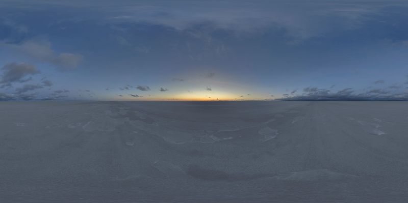 Dawn at the Salt Flats: An Endless Desert Landscape HDRi Maps and ...