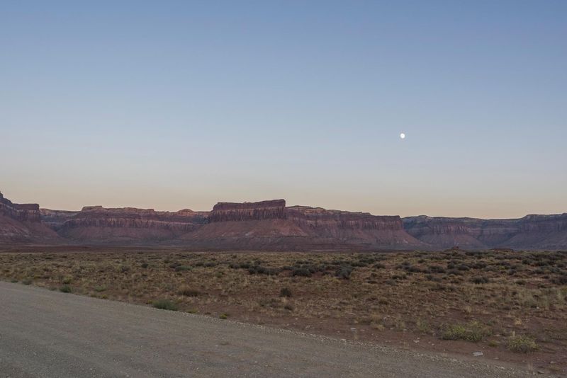 Desert Dawn: A Clear Sky Over the Landscape HDRi Maps and Backplates