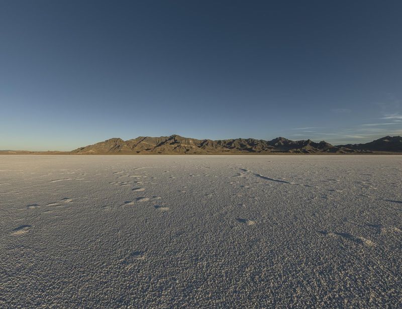 Desert Landscape with Footprints and Mountains in Utah HDRi Maps and ...