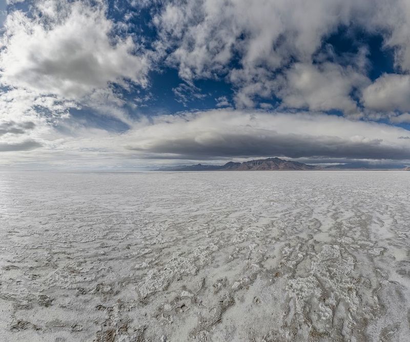 Desert Mountains and Sunshine in Salt Lake City HDRi Maps and Backplates