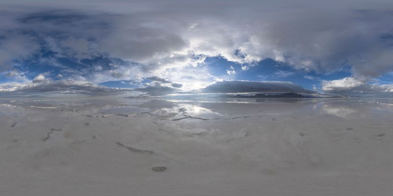 Discover Salt Lake City: A Sunny Day in the Desert HDRi Maps and Backplates